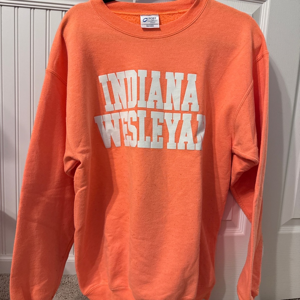 Port and Company Classic Orange Sweatshirt